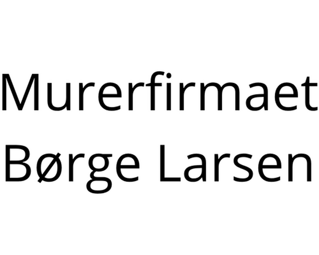 Murerfirmaet Børge Larsen